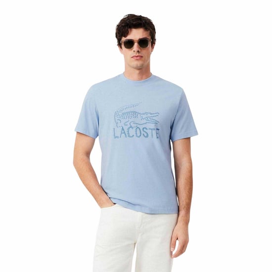 Lacoste - T-Shirt für Herren, Baumwolle (Blau) - Image 3