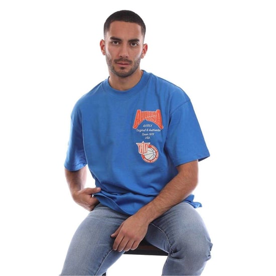 Avirex - "Mccarren" T-Shirt für Herren, Übergroß (Blau) - Image 1