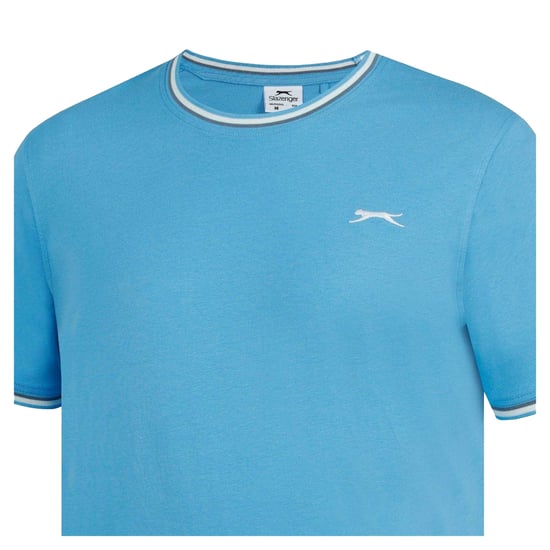 Slazenger - T-Shirt für Herren, Baumwolle (Leuchtendes Blau) - Image 4