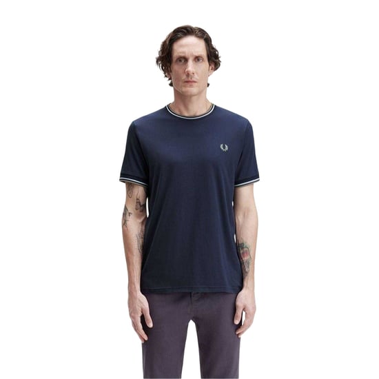 Fred Perry - T-Shirt für Herren (Luftwaffenblau) - Image 3