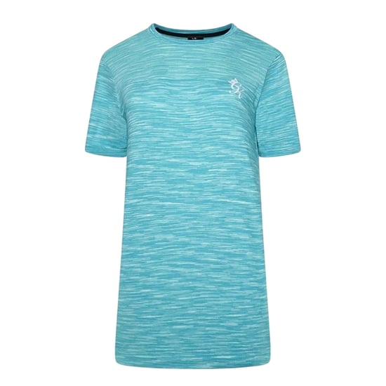 Gym King - T-Shirt für Herren, Rundhalsausschnitt, Schmal (Blaugrün) - Image 1