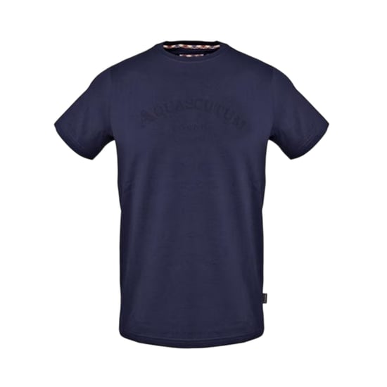 Aquascutum - T-Shirt für Herren, Rundhalsausschnitt, Regulär (Marine) - Image 1