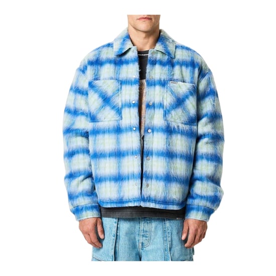 Represent - Hemdjacke für Herren, Polyester (Leuchtend Blau) - Image 4