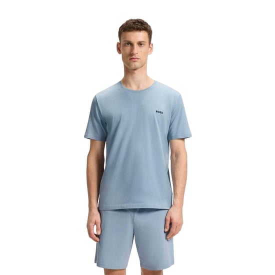 Boss - "Mixmatch" T-Shirt für Herren, Rundhalsausschnitt, kurzärmlig (Blau) - Image 3