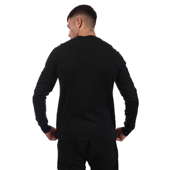 Weekend Offender - "Argentina" Pullover für Herren, Rundhalsausschnitt, Baumwolle (Marine) - Image 3