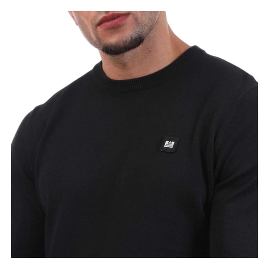 Weekend Offender - "Argentina" Pullover für Herren, Rundhalsausschnitt, Baumwolle (Marine) - Image 4