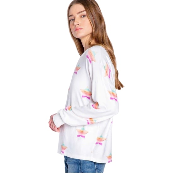 PJ Salvage - Pullover für Damen, Sweatshirt-Stoff, leger (Naturweiß) - Image 2