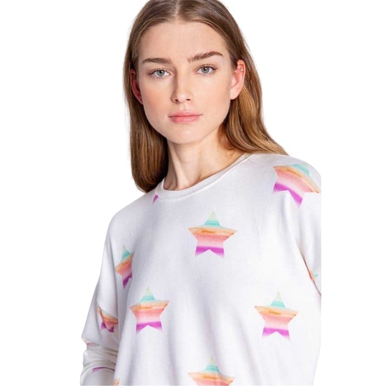 PJ Salvage - Pullover für Damen, Sweatshirt-Stoff, leger (Naturweiß) - Image 3