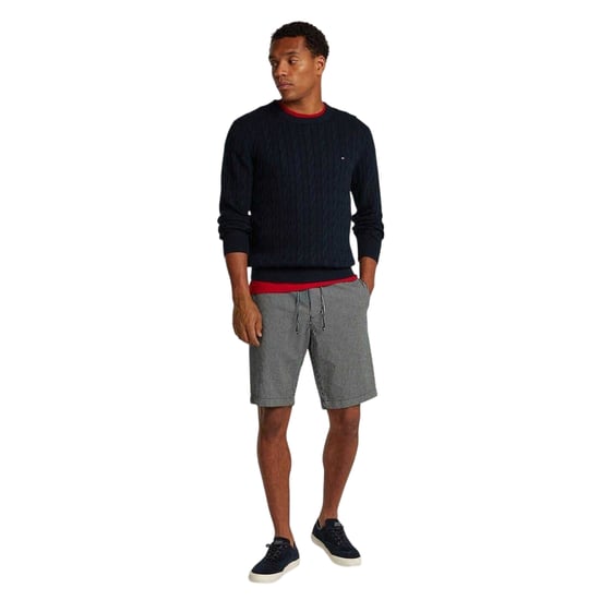 Tommy Hilfiger - Pullover für Herren, Rundhalsausschnitt, Baumwolle (Himmelblau) - Image 4