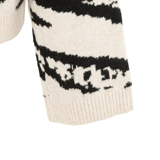 Biba - Pullover für Damen (Beige/Schwarz) - Image 4