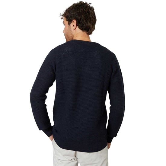 Threadbare - "Yarra" Pullover für Herren, Strukturiert, Regulär (Marine) - Image 2