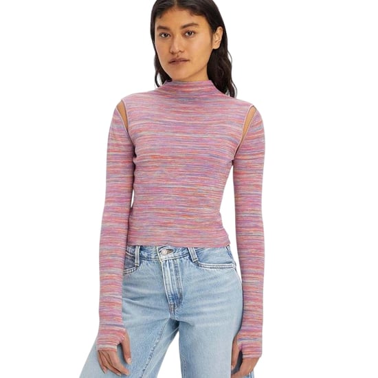 Levis - "Jupiter" Pullover für Damen, Mit Zopfmuster (Pink) - Image 4