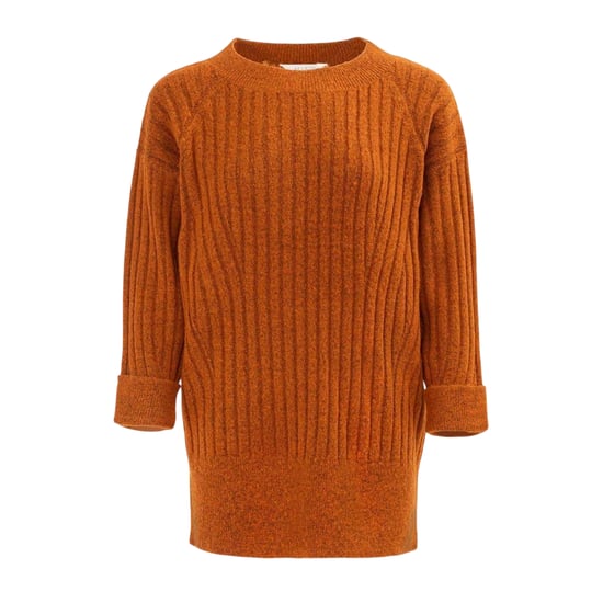 Miso - Pullover für Damen, Jerseyware, Acryl (Orange) - Image 1