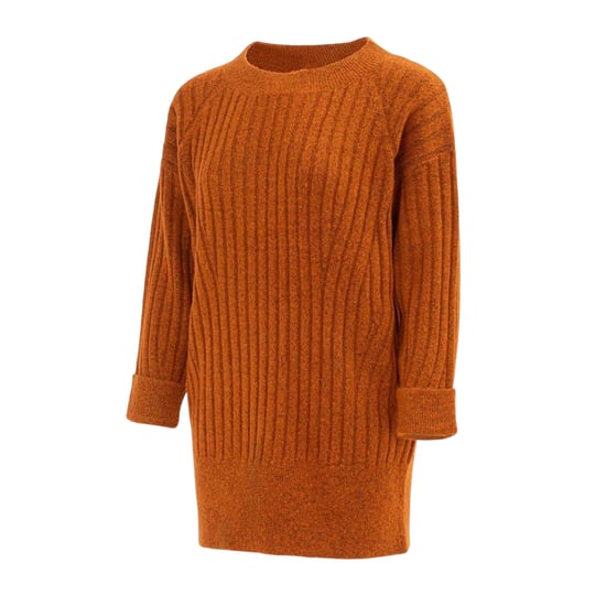 Miso - Pullover für Damen, Jerseyware, Acryl (Orange) - Image 3