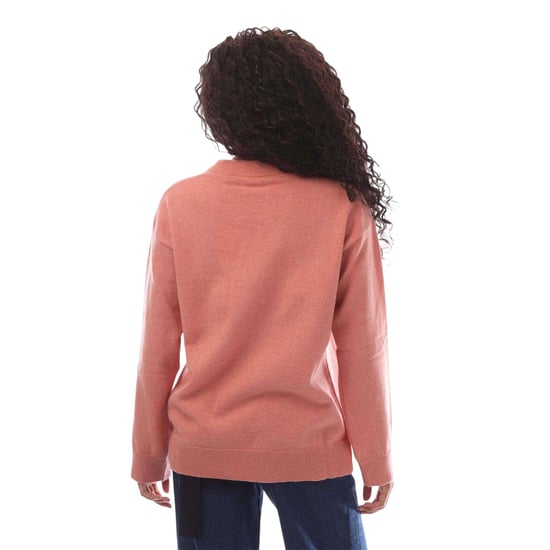 Gant - Pullover für Damen, Rundhalsausschnitt, Schafwolle, Regulär (Pink) - Image 2