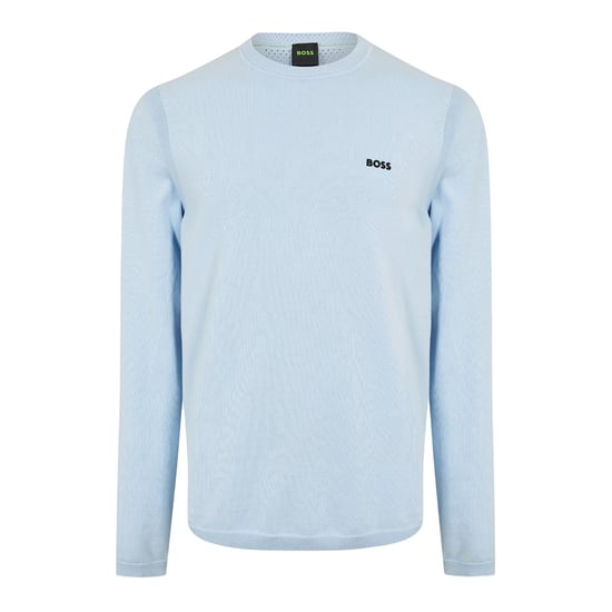 Boss - Pullover für Herren, Rundhalsausschnitt (Blau) - Image 1