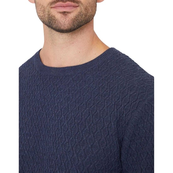 Threadbare - "Staleyhall" Pullover für Herren (Jeansblau) - Image 3