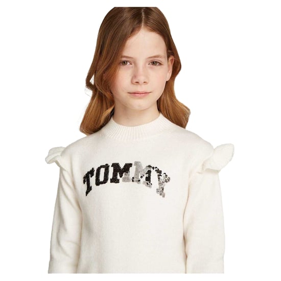 Tommy Hilfiger - Pullover für Mädchen, Jerseyware (Elfenbein) - Image 3