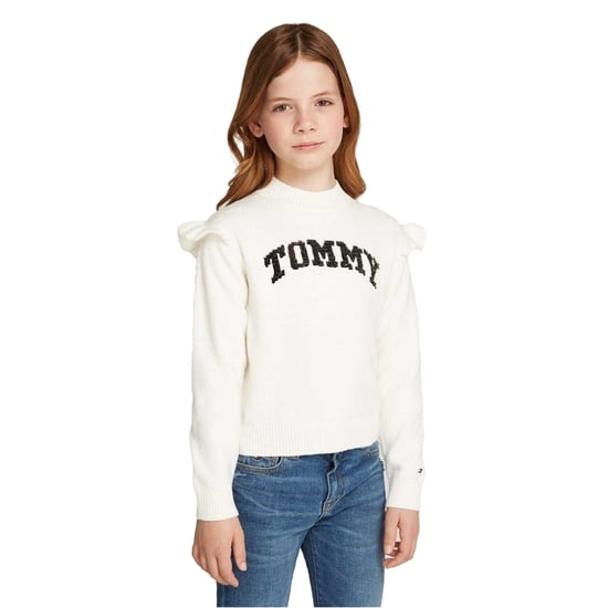 Tommy Hilfiger - Pullover für Mädchen, Jerseyware (Elfenbein) - Image 4