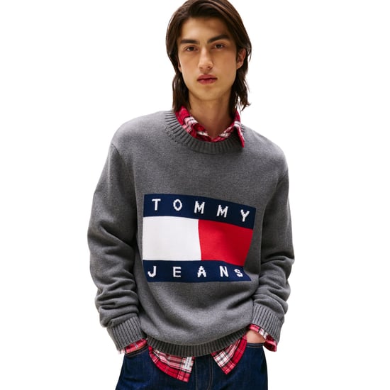 Tommy Jeans - Pullover für Herren, Rundhalsausschnitt (Schwarz meliert) - Image 3