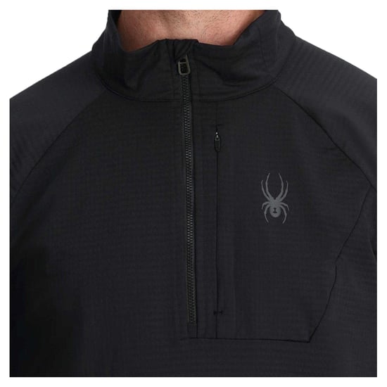 Spyder - Fleece-Oberteil für Herren (Schwarz) - Image 4