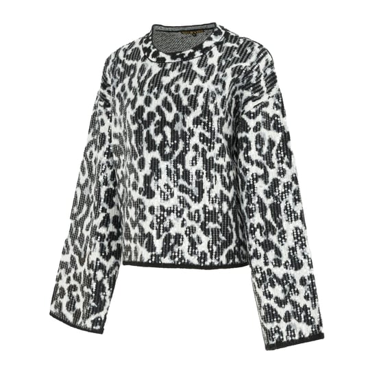 Biba - Pullover für Damen (Schwarz/Grau) - Image 2
