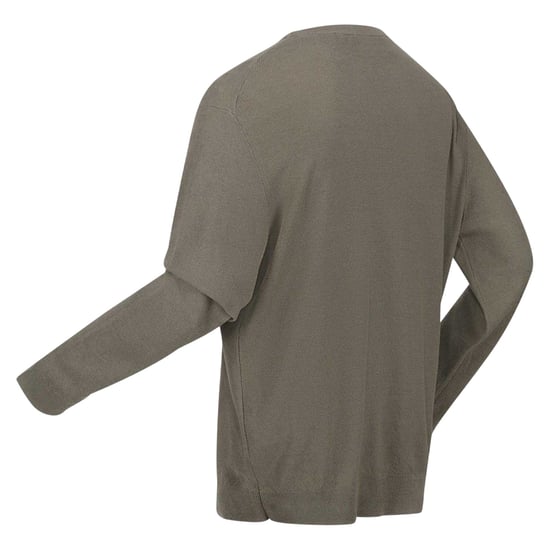 Regatta - "Cautley" Pullover Top für Herren, Rundhalsausschnitt, Langärmlig (Tierweltgrau) - Image 3