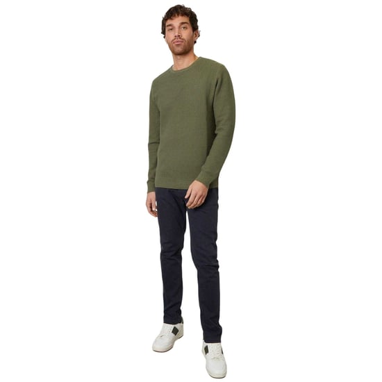 Threadbare - "Yarra" Pullover für Herren, Strukturiert, Regulär (Oliv) - Image 4