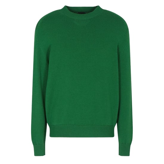 Armani Exchange - Pullover für Herren/Damen Unisex, Rundhalsausschnitt, Langärmlig (Gartengrün) - Image 1