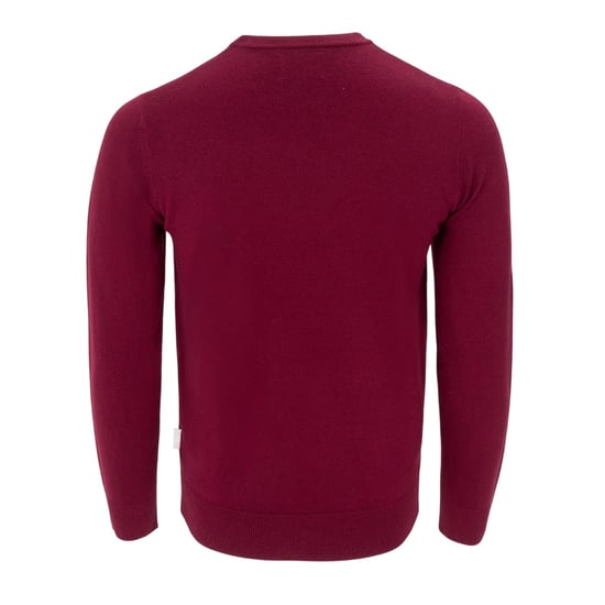 Lee Cooper - Pullover für Herren, Rundhalsausschnitt, Langärmlig (Burgunderrot) - Image 2