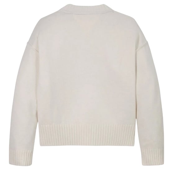 Tommy Hilfiger - Pullover Top für Mädchen, leger (Elfenbein) - Image 2