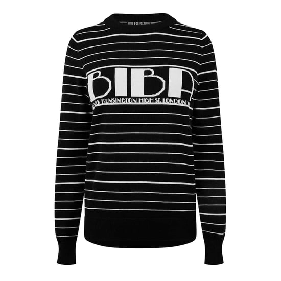 Biba - "Heritage" Pullover für Damen (Schwarz/Weiß) - Image 2