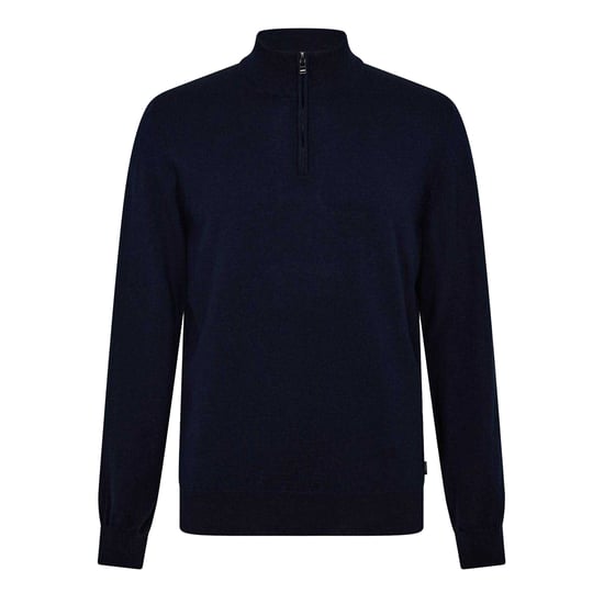 Boss - "Ebenji" Pullover für Herren, Feinstrick (Dunkelblau) - Image 1