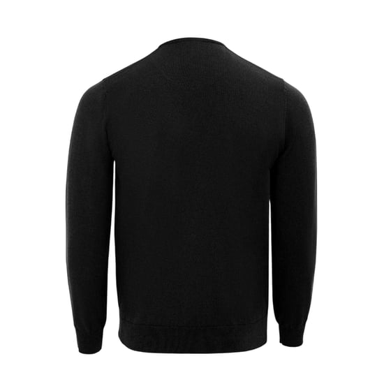 Giorgio - Pullover für Herren, V-Ausschnitt, Jerseyware (Schwarz) - Image 2