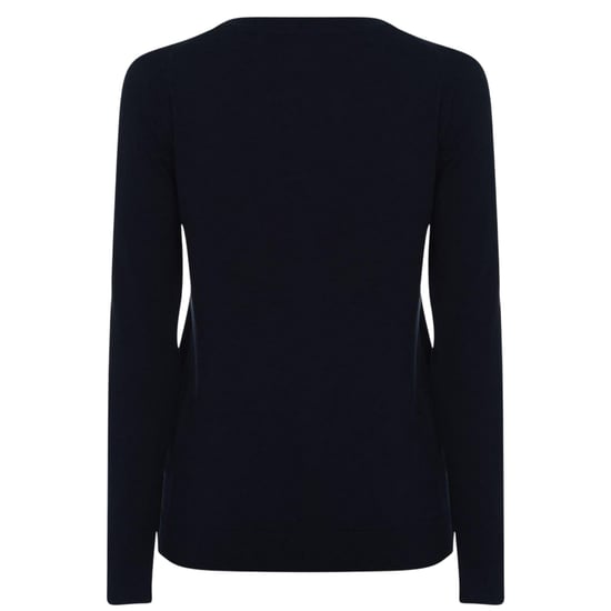 Tommy Hilfiger - Pullover Top für Damen, V-Ausschnitt, Baumwolle (Marine) - Image 3