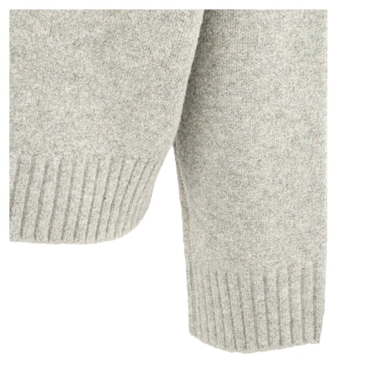 Miso - Pullover für Damen, V-Ausschnitt, Jerseyware (Grau) - Image 4