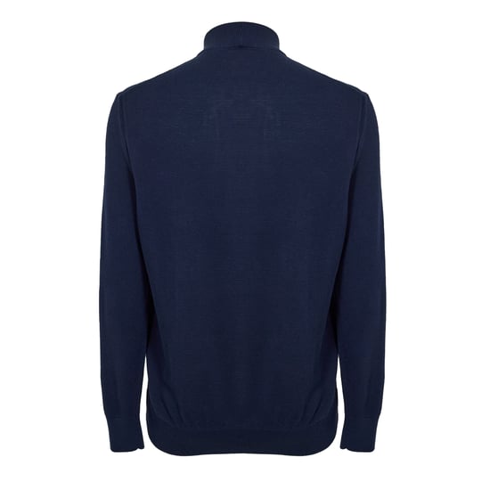 Boss - "Ebrando-P" Pullover für Herren, mit halbem Reißverschluss, Jerseyware (Hellbeige) - Image 3