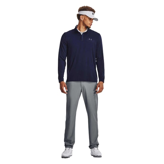 Under Armour - "Playoff 2.0" Oberteil für Herren, mit kurzem Reißverschluss (Academy Blau) - Image 4