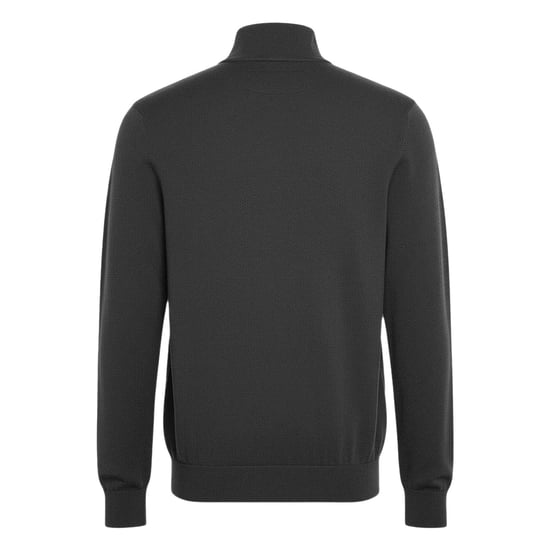 Lyle & Scott - Pullover für Herren, mit kurzem Reißverschluss, Merinowolle (Grau) - Image 3