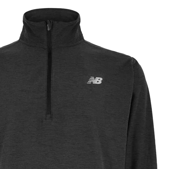 New Balance - Oberteil für Herren, mit kurzem Reißverschluss (Schwarz) - Image 2