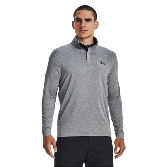 Under Armour - "Playoff 2.0" Oberteil für Herren, mit kurzem Reißverschluss (Grau) - Image 3