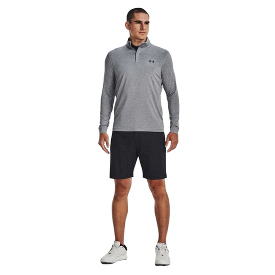 Under Armour - "Playoff 2.0" Oberteil für Herren, mit kurzem Reißverschluss (Grau) - Image 4
