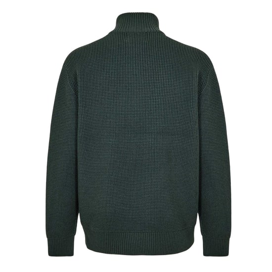 Jack Wills - "Monty" Pullover für Herren, mit kurzem Reißverschluss, Langärmlig (Immergrün) - Image 2