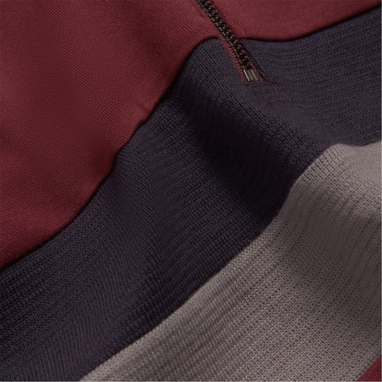Ted Baker - Fleece-Oberteil für Herren, mit kurzem Reißverschluss (Ochsenblutrot) - Image 2