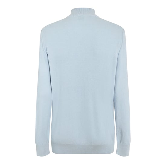 Boss - "Ebrando-P" Pullover für Herren, mit halbem Reißverschluss, Jerseyware (Pastellblau) - Image 3