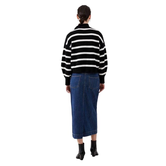 French Connection - "Vhari" Pullover Top für Herren/Damen Unisex, Reißverschluss, leger (Schwarz) - Image 3