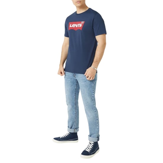 Levis - T-Shirt für Herren (Marine/Rot) - Image 4