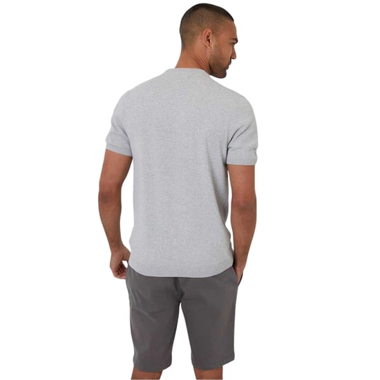 Threadbare - T-Shirt für Herren, Rundhalsausschnitt, Regulär (Hellgrau Mergel) - Image 2