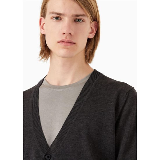 Emporio Armani EA7 - T-Shirt für Herren, Schmal, kurzärmlig (Grau) - Image 4