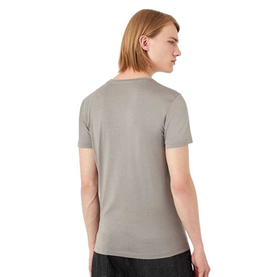 Emporio Armani EA7 - T-Shirt für Herren, Schmal, kurzärmlig (Grau) - Image 5
